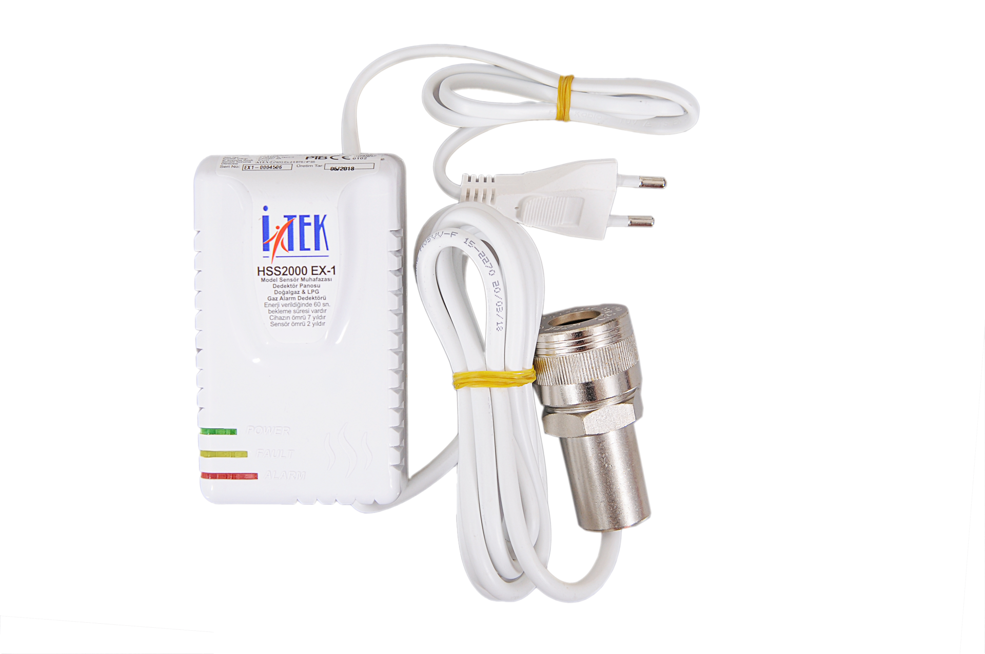 İtek Hss2000 Ex-1 Model Exproof Gaz Alarm Cihazı