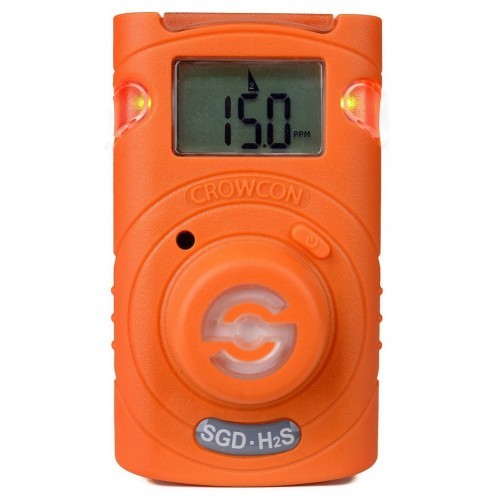 Crowcon Clip SGD Hidrojen Sülfür Taşınabilir Gaz Dedektörü H2S