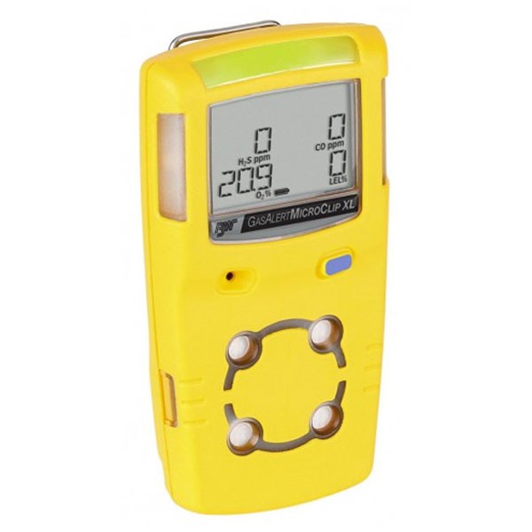 GasAlertMicroClip XL Gaz Dedektörü (H2S-CO-02-LEL)